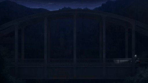 Nagashio-kami Bridge (anime scene)